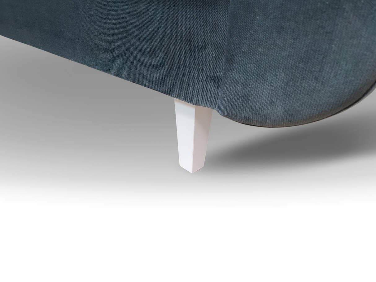 SOFA BED NEO 218cm / SPRINGS + FOAM CHOICE OF COLOR EASY CLEAN FABRIC