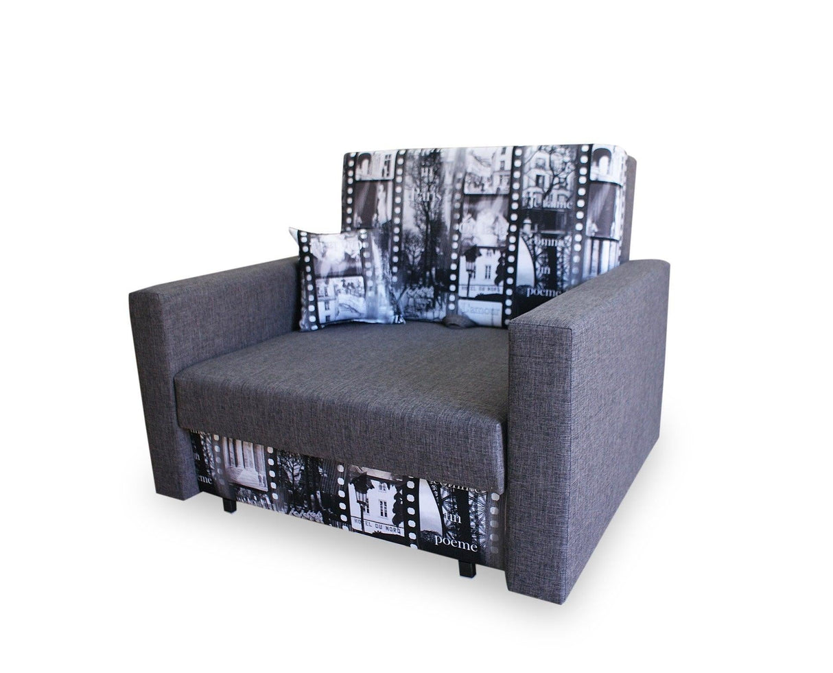 SINGLE SOFA BED SMART I 108CM CHOICE OF COLOR / FOAM