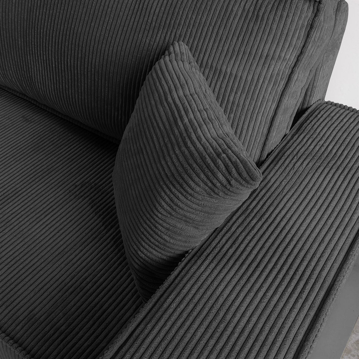 ECKSOFA BETT BERGAMO 247CM FEDERN + SCHAUM