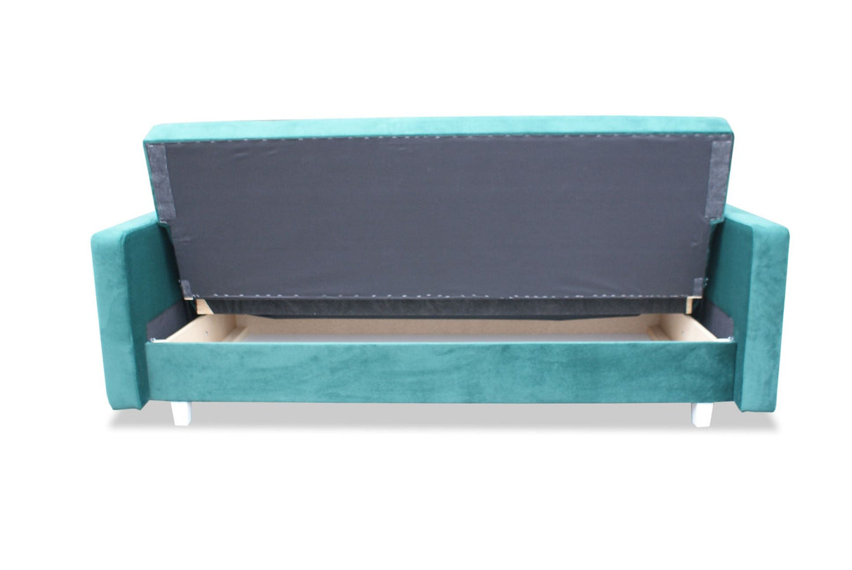 ROZKLÁDACÍ POHOVKA COSMO 210cm KRONOS 05 / PRUŽINY + PĚNA