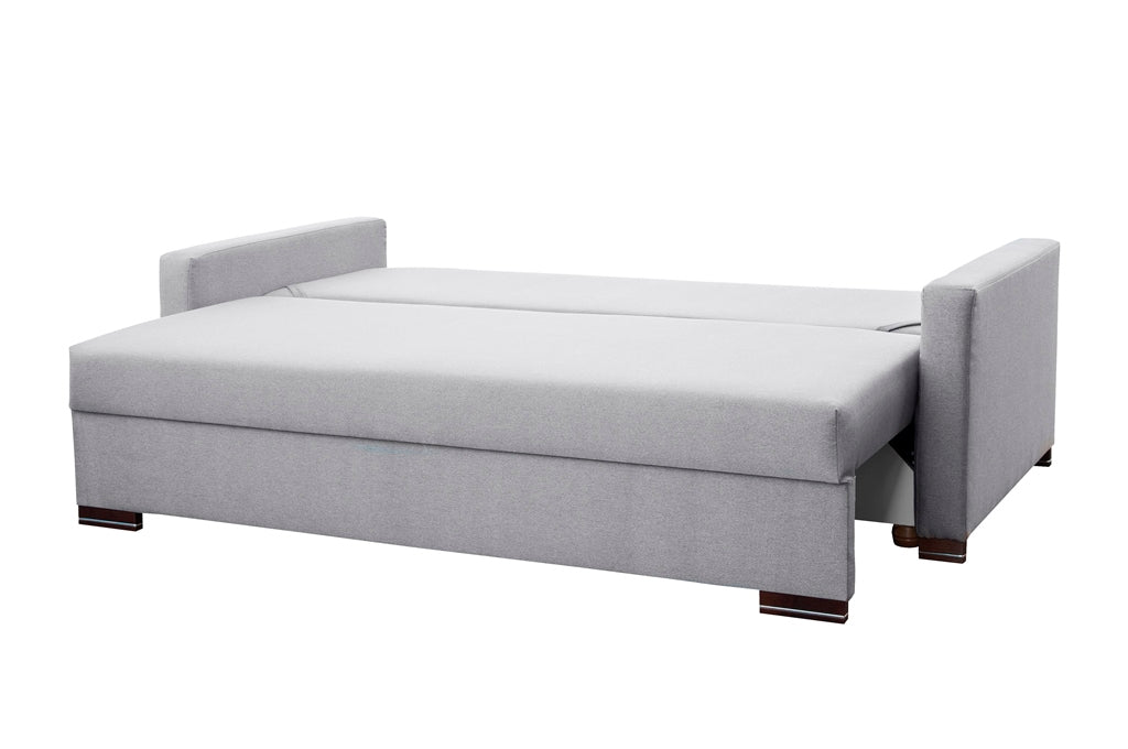SCHLAFSOFA AMY 226cm AUSWAHL VON 9 FARBEN / BONELLFEDERN + SCHAUMSTOFF
