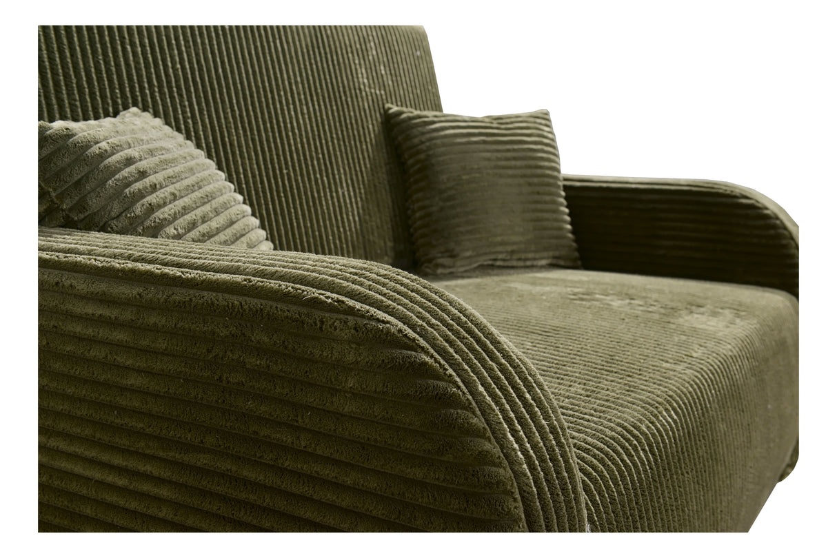 SINGLE SEATER SOFA BED LILY I 103CM / SPRINGS + FOAM / CHOICE OF COLOR