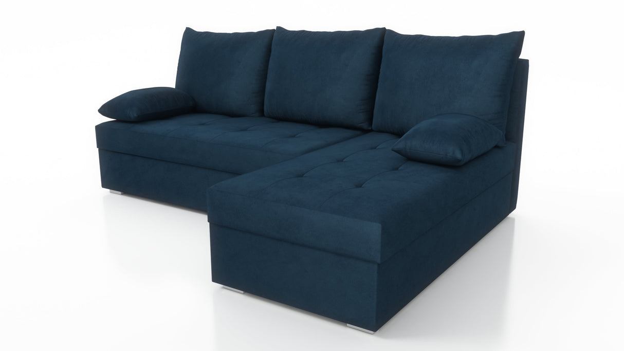 Sofa narożna z funkcją spania Lotus S 200CM 2X miejsce do przechowywania