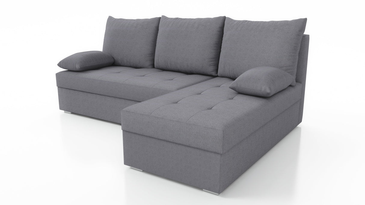 Sofa narożna z funkcją spania Lotus S 200CM 2X miejsce do przechowywania