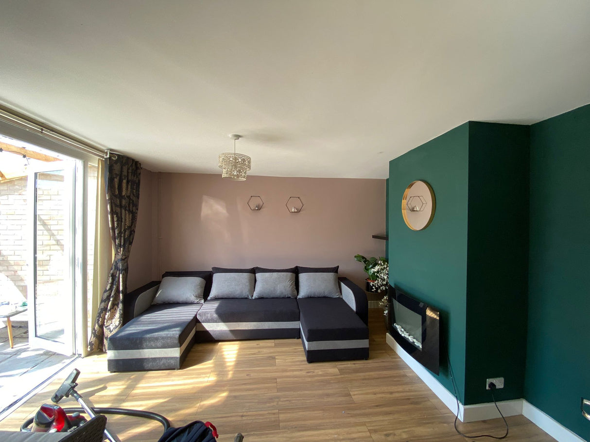 Sofa narożna rozkładana ALEXA w kształcie litery U 304CM / PIANKA