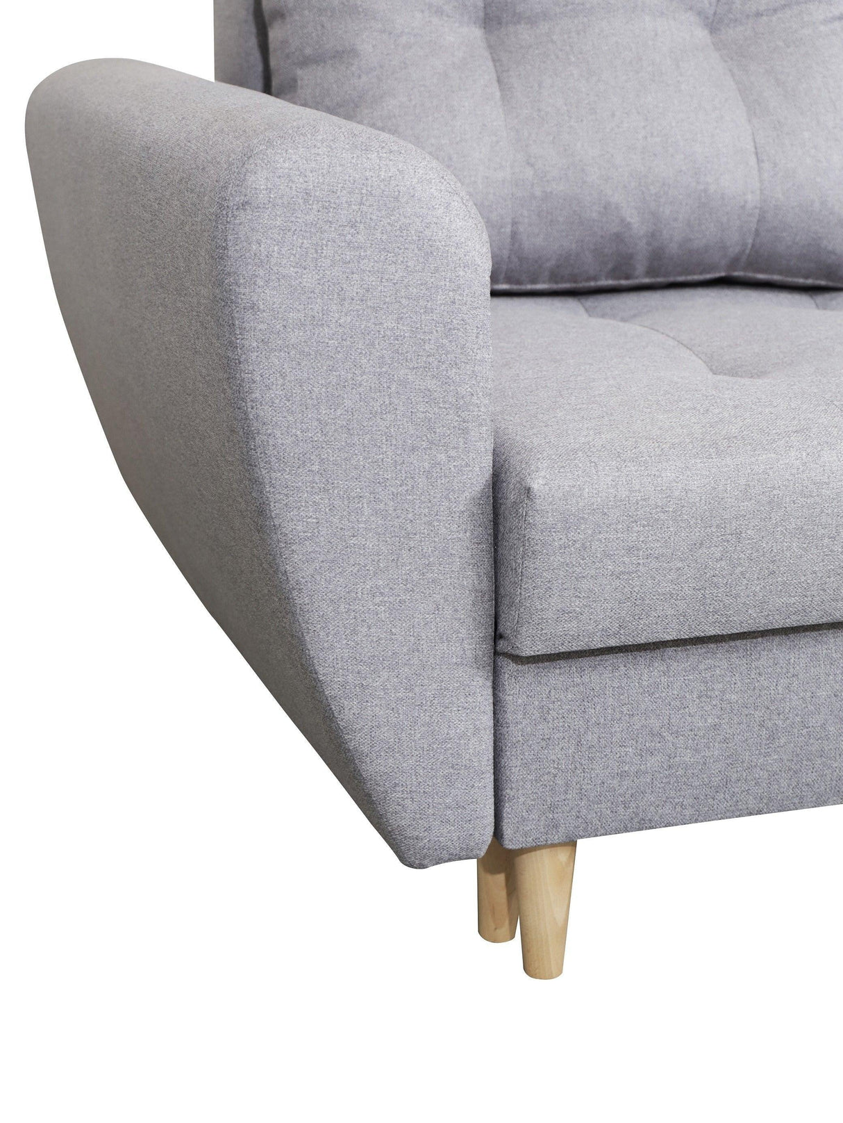 Sofa narożna rozkładana PALMO 2x schowek żółty MALMO 41 240cm uniwersalny narożny prawy/lewy / sprężyny bonell + pianka