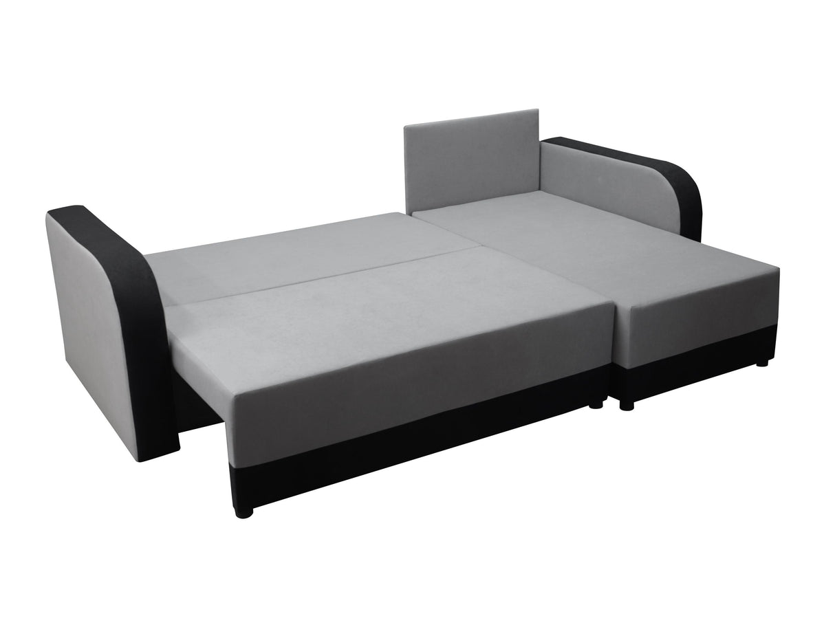 Sofa narożna rozkładana ALEXIS 228cm uniwersalna narożna prawa/lewa / pianka