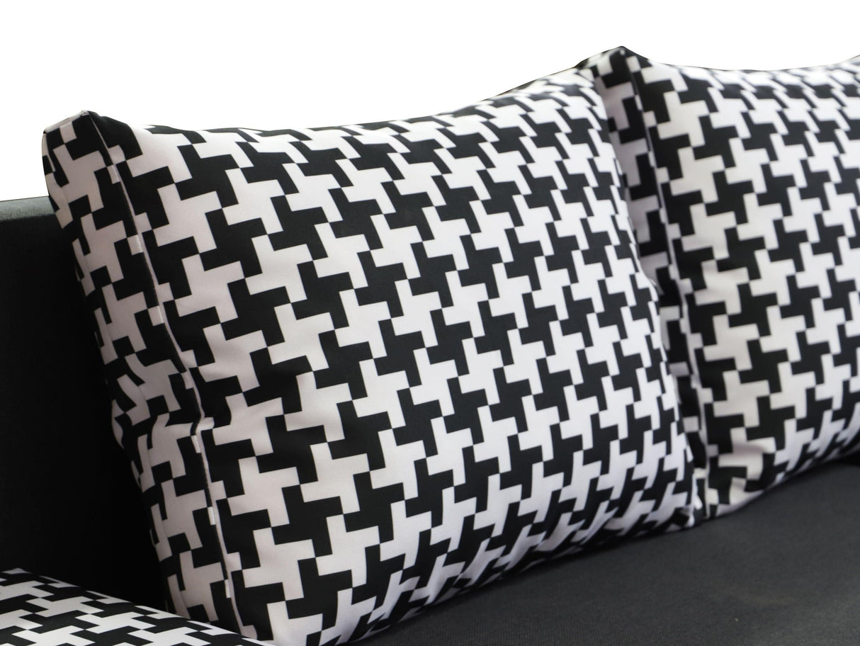 MAŁA ROZKŁADANA SOFA NAROŻNA TOM 201CM MALMO 95 UNIWERSALNA NAROŻNA / PIANKA