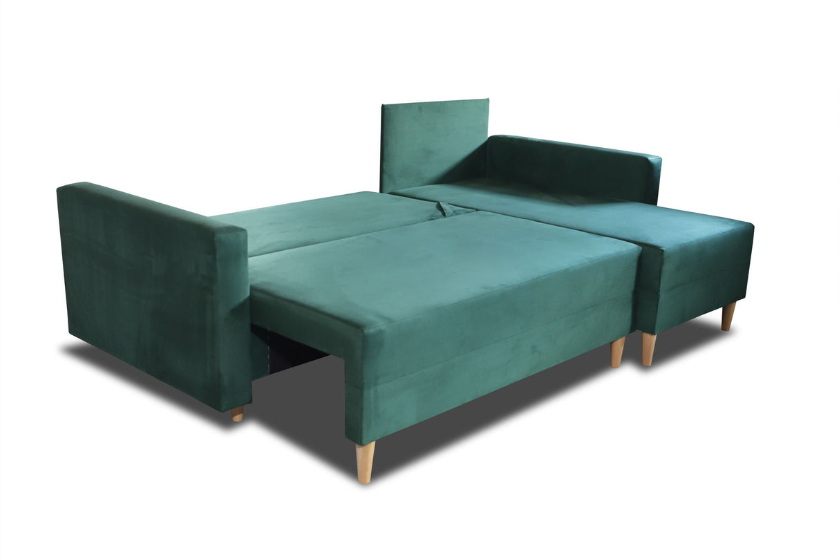 NOWOŚĆ! NAROŻNIK ROZKŁADANY SNUGGY 222CM MANILA 26 UNIWERSALNY NAROŻNIK PRAWY/LEWY / PIANKA