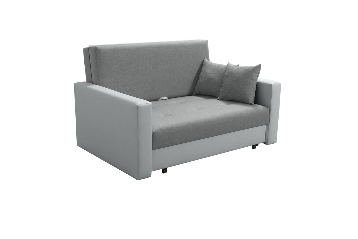2 SEATER SOFA BED SMART II 137CM CHOICE OF COLORS / SPRINGS + FOAM