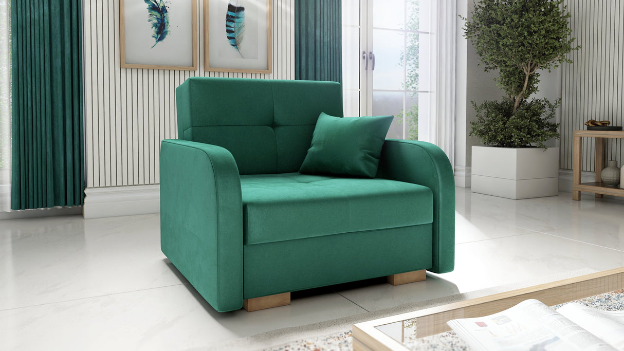 SINGLE SOFA BED OLA I 103cm CHOICE OF COLOR / FOAM