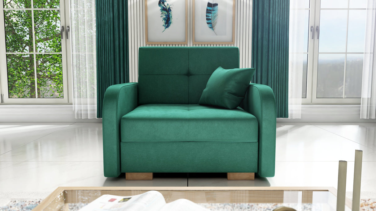 SINGLE SOFA BED OLA I 103cm CHOICE OF COLOR / FOAM