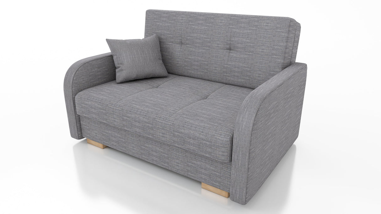 TWO SEATER SOFA BED OLA II 136CM CHOICE OF COLOR / FOAM