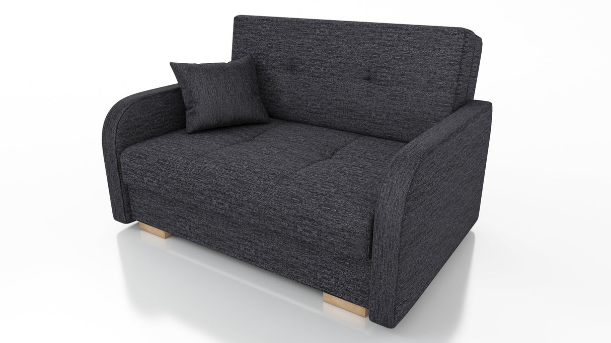 TWO SEATER SOFA BED OLA II 136CM CHOICE OF COLOR / FOAM