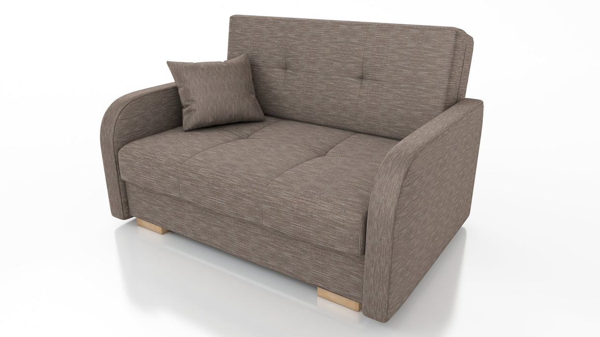 TWO SEATER SOFA BED OLA II 136CM CHOICE OF COLOR / FOAM