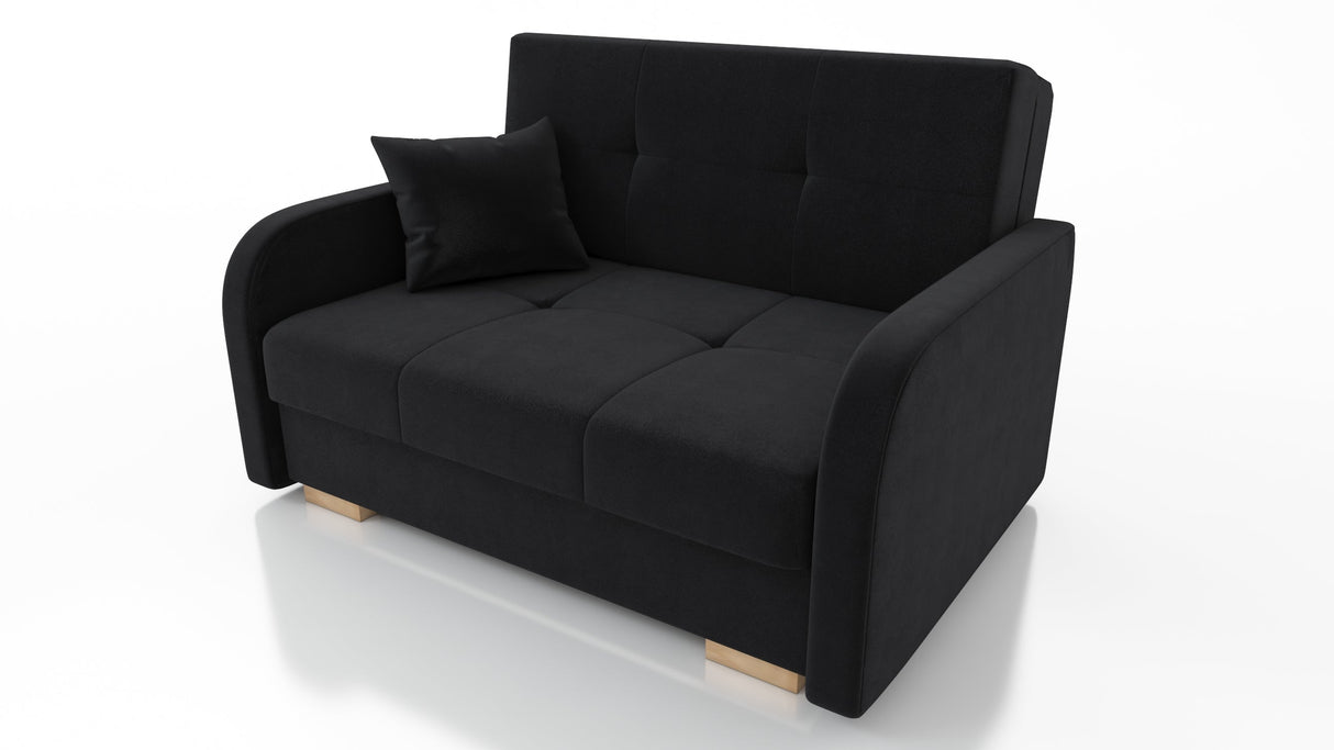 TWO SEATER SOFA BED OLA II 136CM CHOICE OF COLOR / FOAM