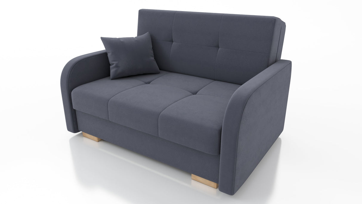 TWO SEATER SOFA BED OLA II 136CM CHOICE OF COLOR / FOAM