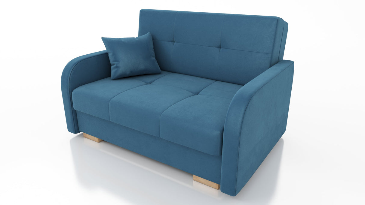 TWO SEATER SOFA BED OLA II 136CM CHOICE OF COLOR / FOAM