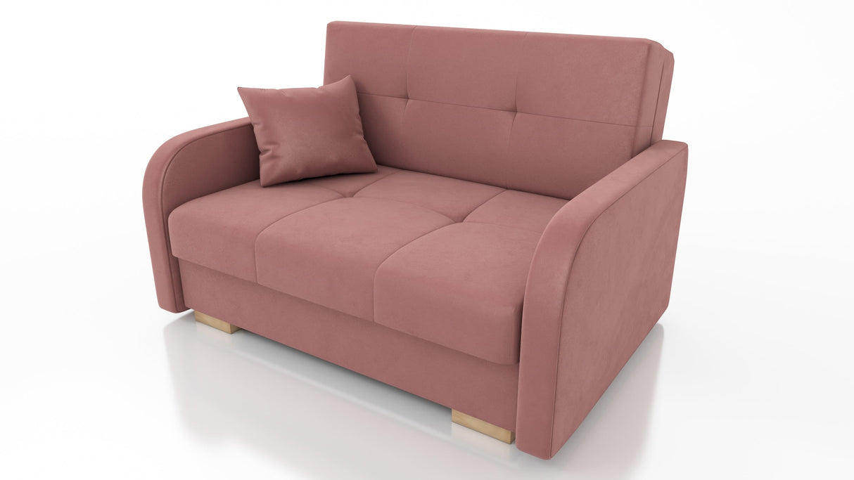 TWO SEATER SOFA BED OLA II 136CM CHOICE OF COLOR / FOAM