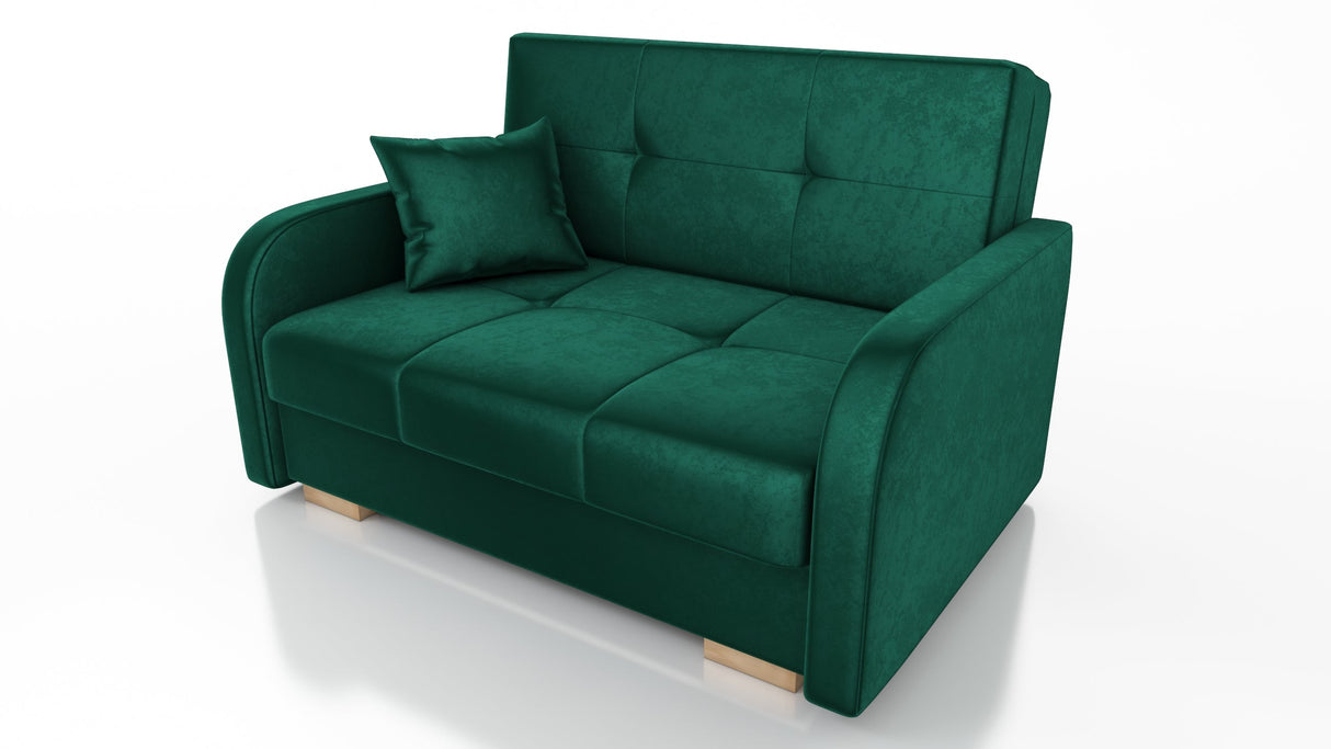 TWO SEATER SOFA BED OLA II 136CM CHOICE OF COLOR / FOAM