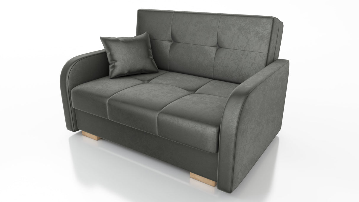TWO SEATER SOFA BED OLA II 136CM CHOICE OF COLOR / FOAM