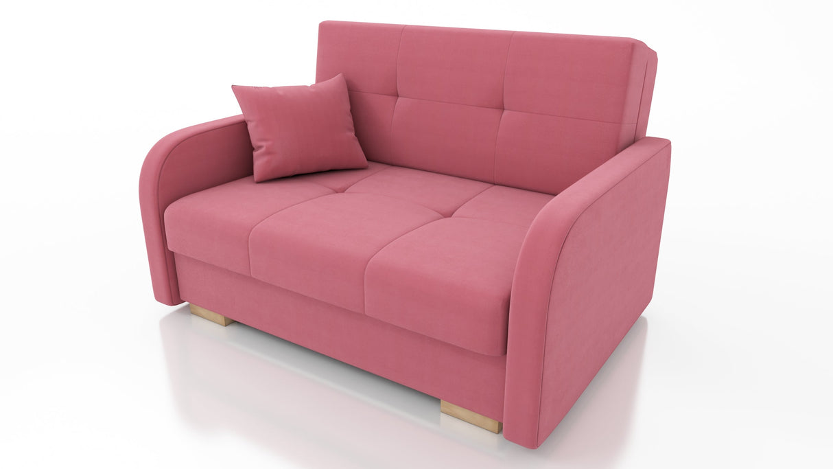TWO SEATER SOFA BED OLA II 136CM CHOICE OF COLOR / FOAM