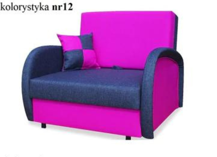 SINGLE SOFA BED SUZIE 97CM CHOICE OF COLORS / FOAM