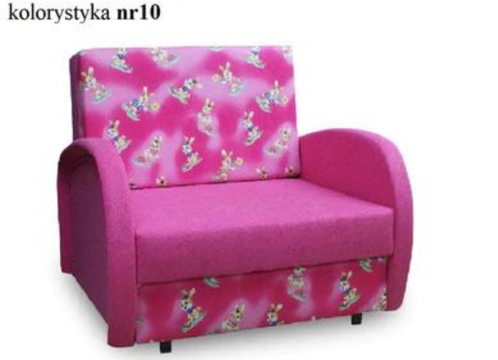 SINGLE SOFA BED SUZIE 97CM CHOICE OF COLORS / FOAM