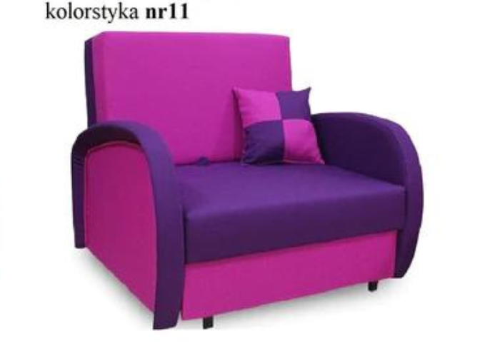 SINGLE SOFA BED SUZIE 97CM CHOICE OF COLORS / FOAM