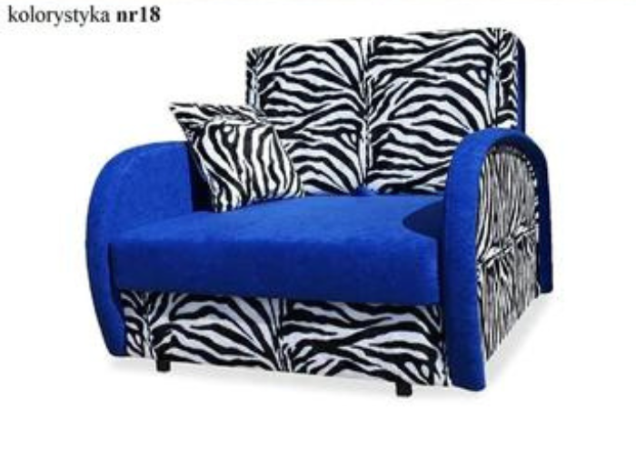 SINGLE SOFA BED SUZIE 97CM CHOICE OF COLORS / FOAM