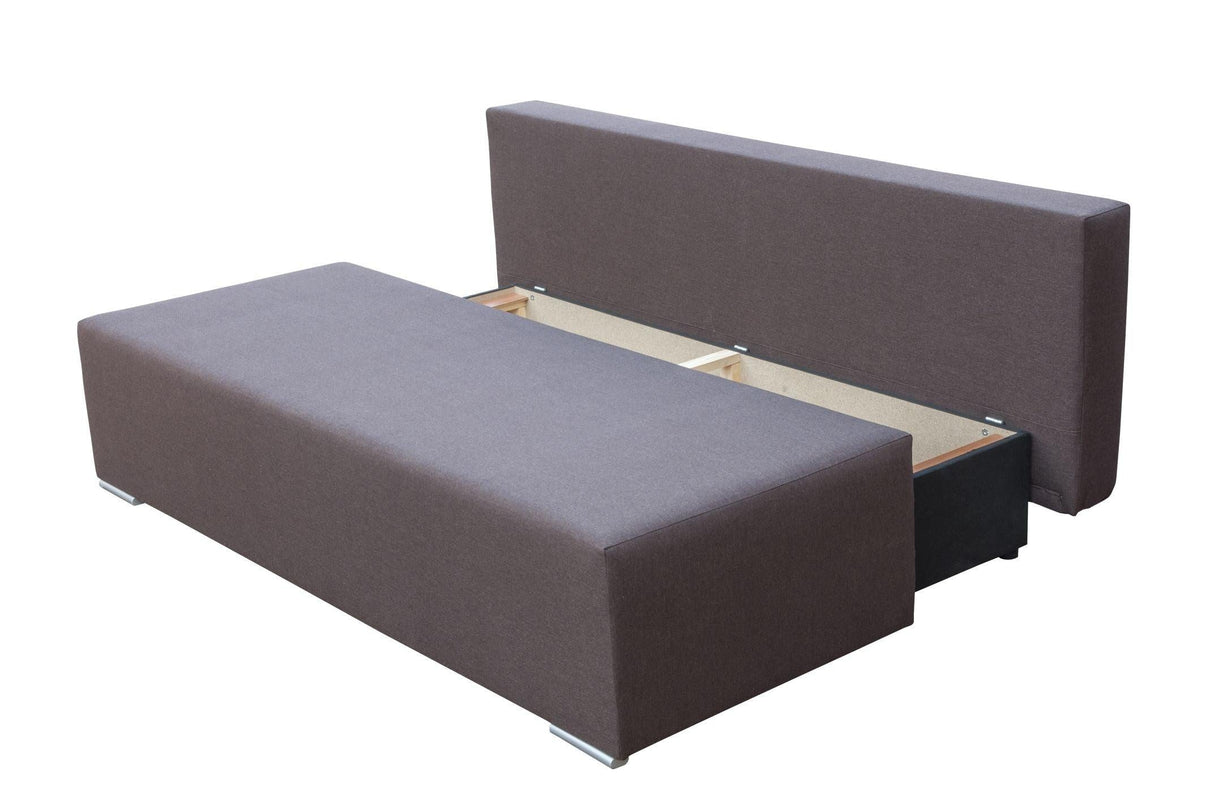 SOFA ROZKŁADANA RIVIA 195CM WYBÓR KOLORÓW / SPRĘŻYNY BONELL + PIANKA