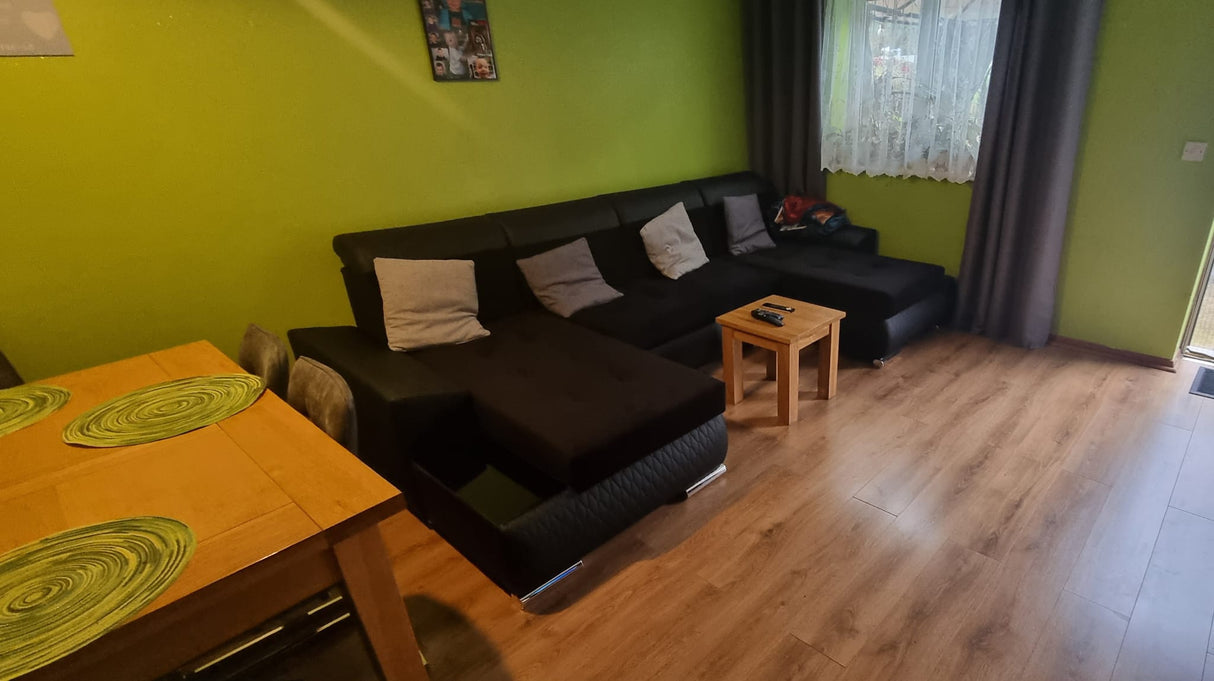 ECKSOFA BETT LONDON U-FORM 2316/1114/60 322CM 3X STAURAUM FLECKENRESISTENTER LEICHT ZU REINIGENDER STOFF / BONELLFEDERN + SCHAUM