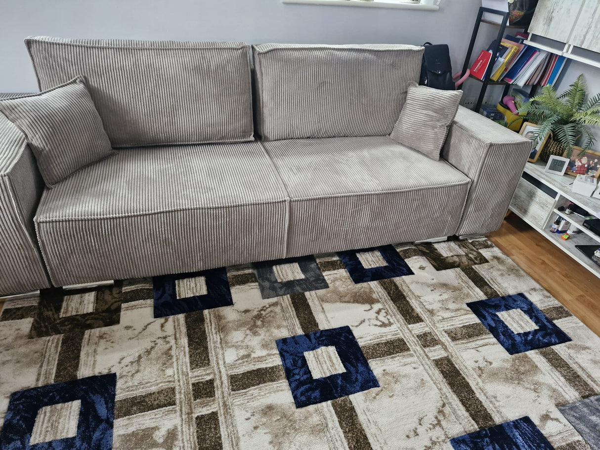 SOFA ROZKŁADANA FIORD POSO 02 250cm / SPRĘŻYNY + PIANKA