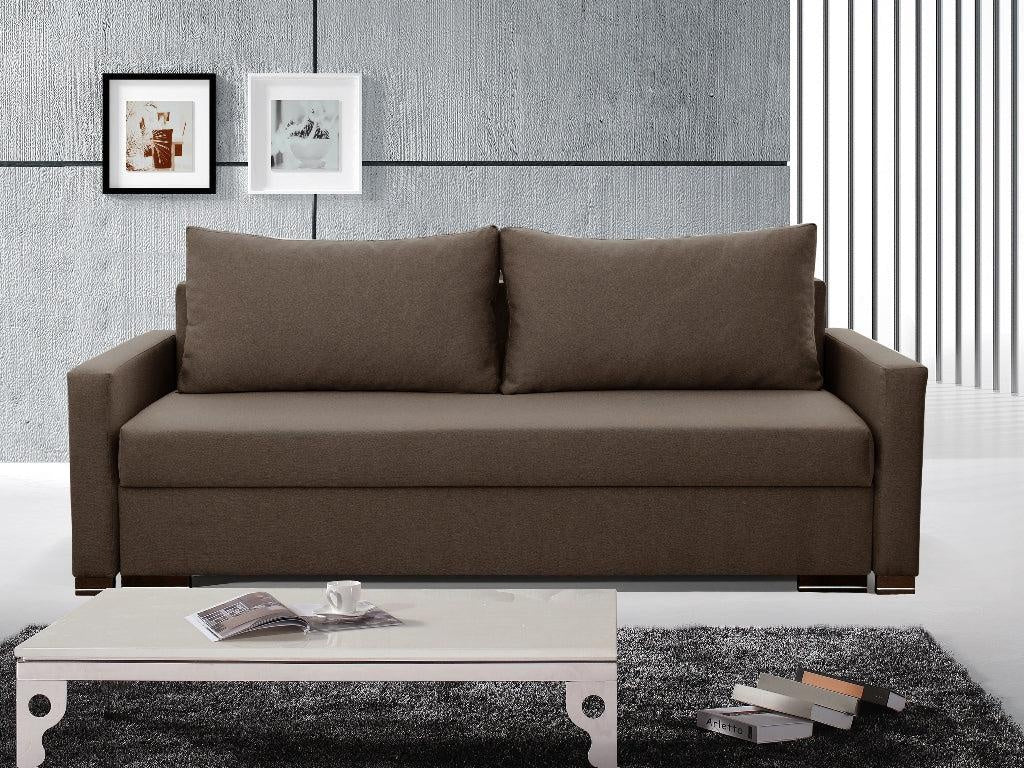 SCHLAFSOFA AMY 226cm AUSWAHL VON 9 FARBEN / BONELLFEDERN + SCHAUMSTOFF
