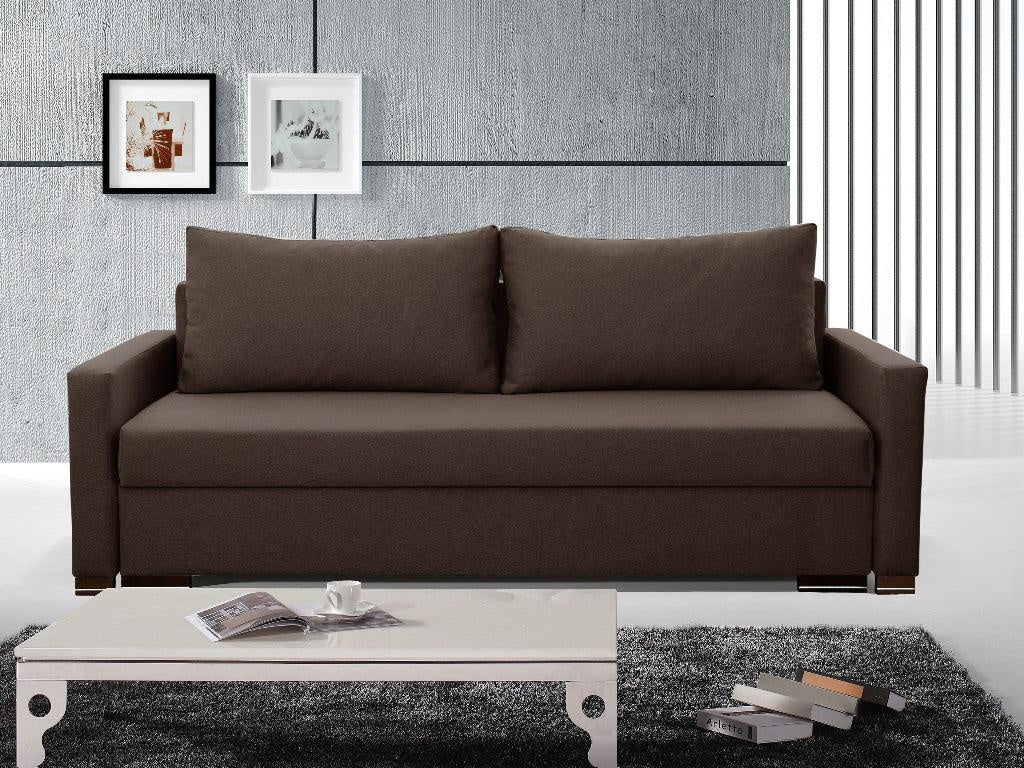 SCHLAFSOFA AMY 226cm AUSWAHL VON 9 FARBEN / BONELLFEDERN + SCHAUMSTOFF