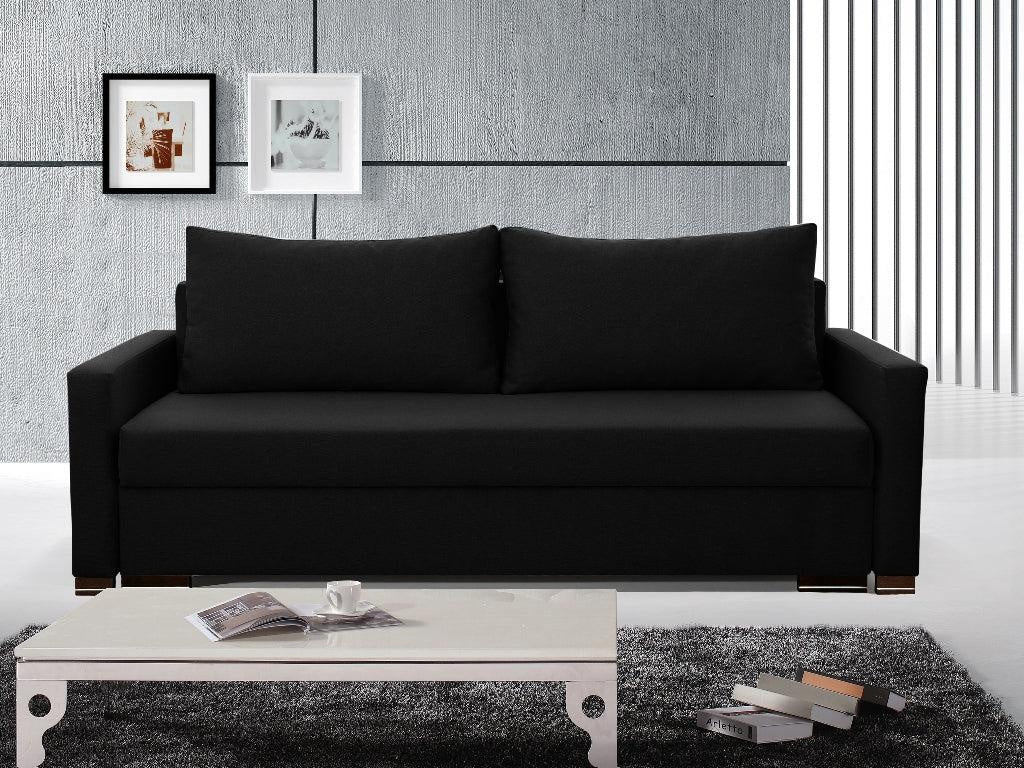 SCHLAFSOFA AMY 226cm AUSWAHL VON 9 FARBEN / BONELLFEDERN + SCHAUMSTOFF