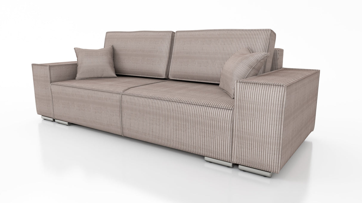 SOFA ROZKŁADANA FIORD POSO 02 250cm / SPRĘŻYNY + PIANKA