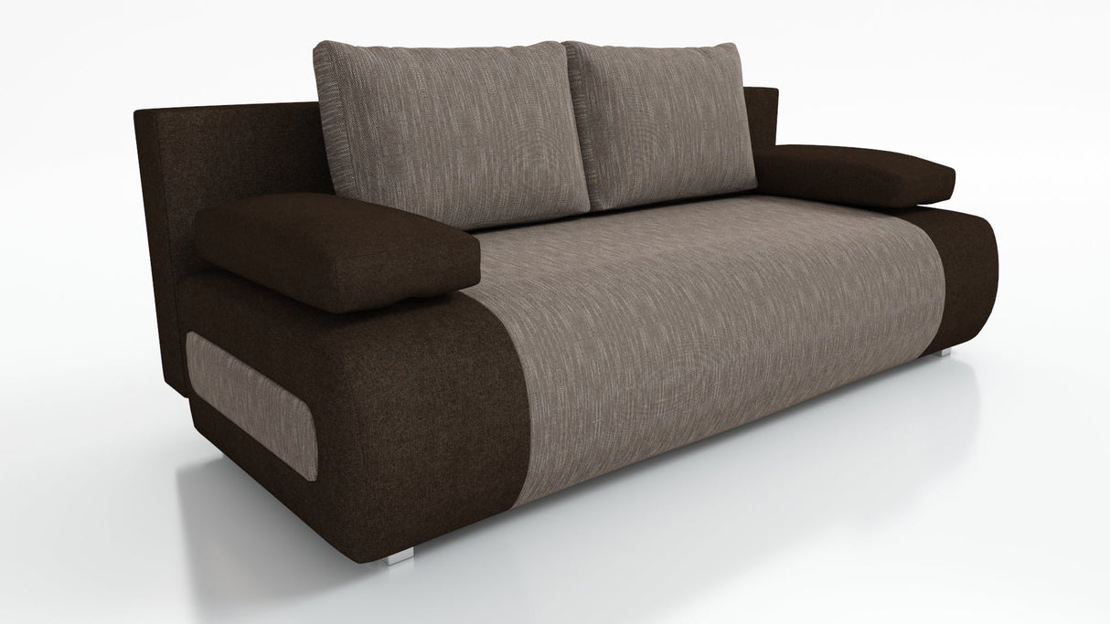 NOWY!! SOFA ROZKŁADANA MIA 204CM BERLIN 03 SAWANA 16