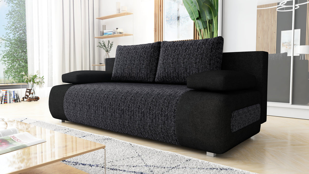 NOWY!! SOFA ROZKŁADANA MIA 204CM BERLIN 01 SAWANA 21