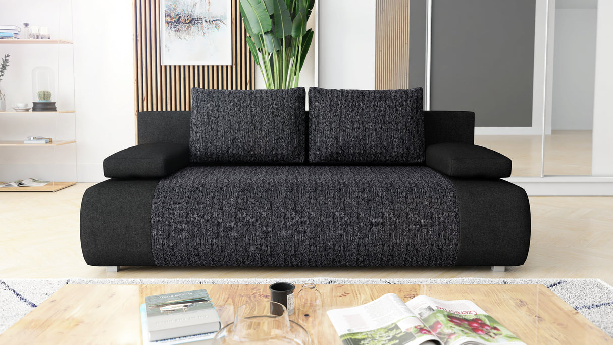 NOWY!! SOFA ROZKŁADANA MIA 204CM BERLIN 01 SAWANA 21