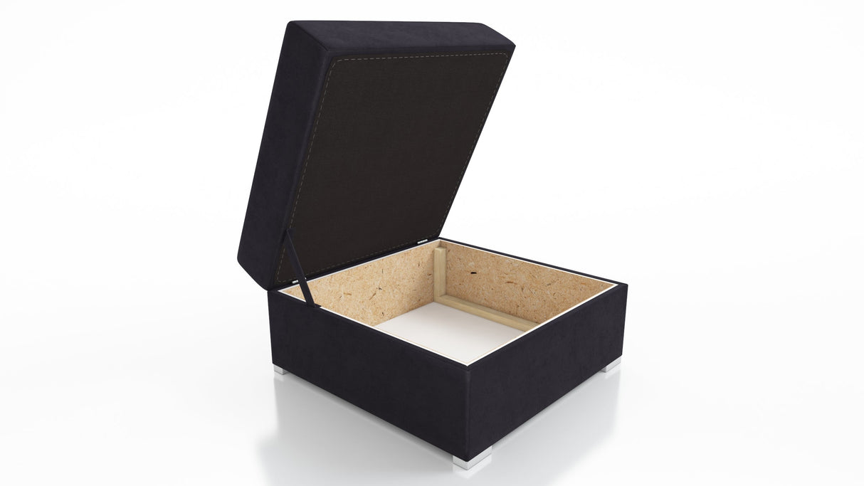 ROHOVÁ ROZKLÁDACÍ POHOVKA FINO 228CM + DOPLŇKOVÁ STOLIČKA / Pružiny + Pěna