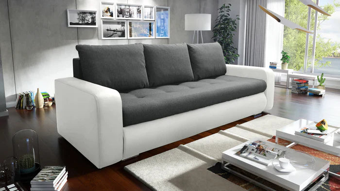 SOFA BED DAVY 228CM INARI 96 / MADRYT 920 / BONELL SPRINGS + FOAM