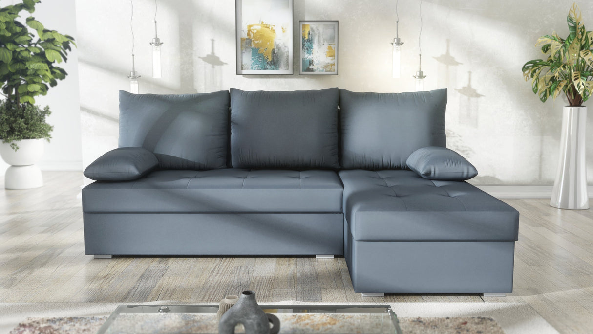 Sofa narożna z funkcją spania Lotus S 200CM 2X miejsce do przechowywania
