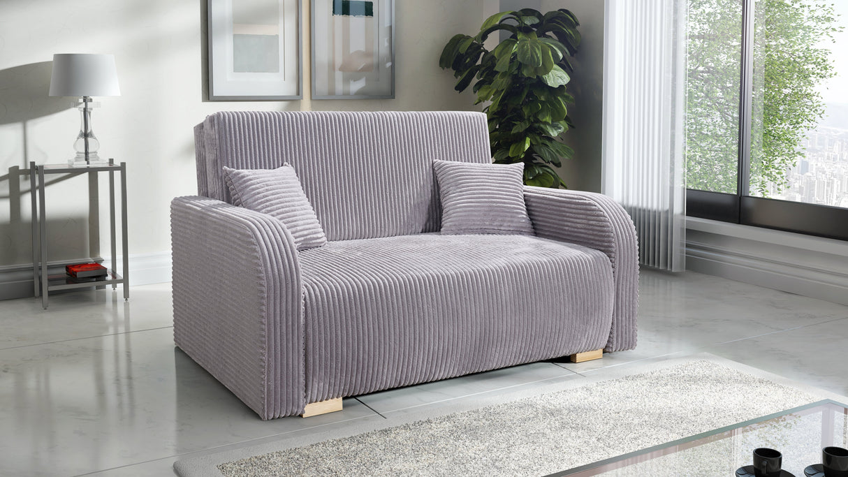 TWO SEATER SOFA BED LILY II 136CM / SPRINGS + FOAM