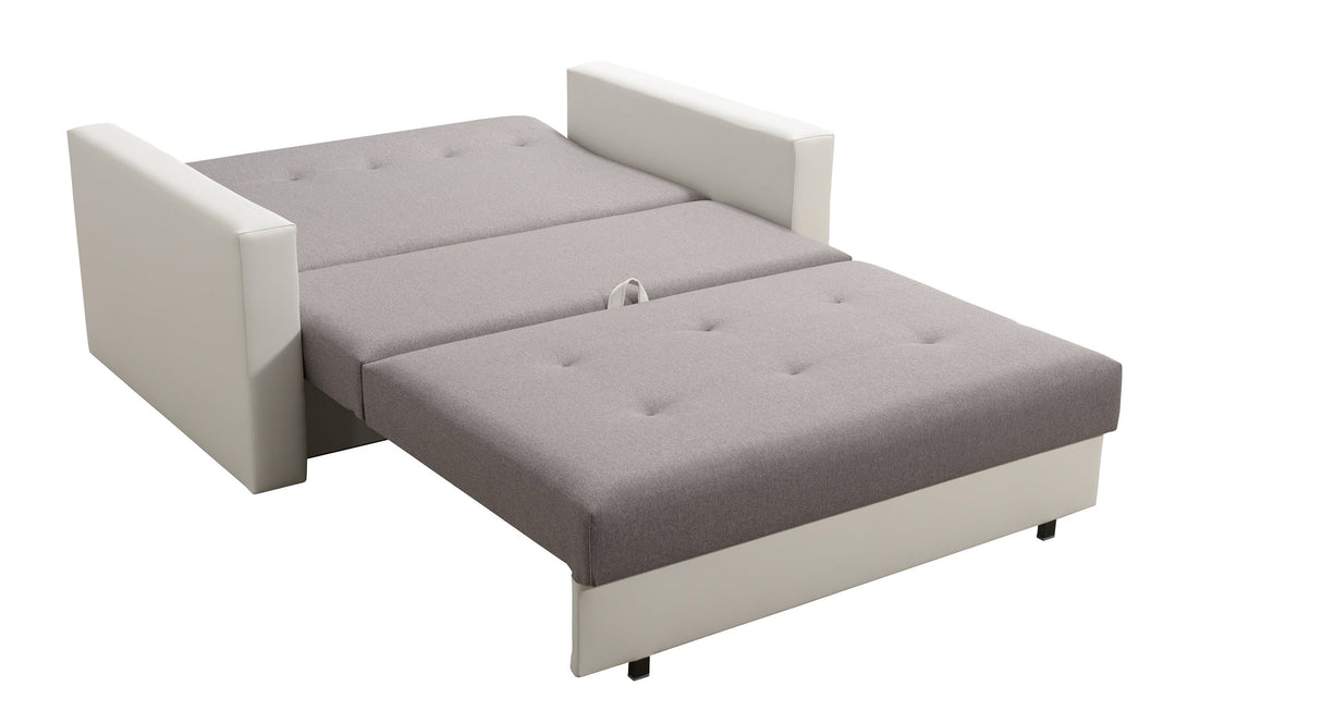 2 SEATER SOFA BED SMART II 137CM CHOICE OF COLORS / SPRINGS + FOAM