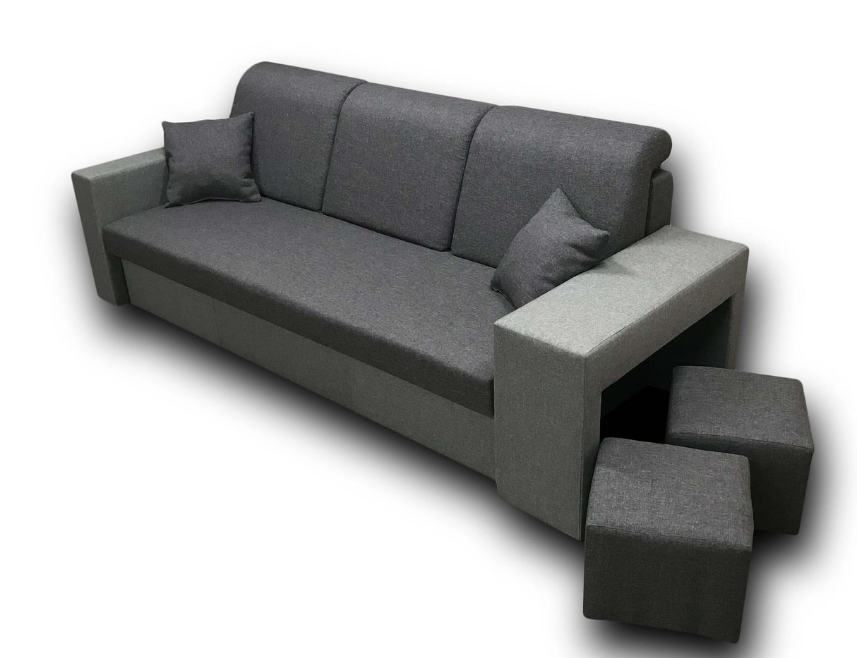 Slaapbank Bali 236cm / Bonell-veren + schuim