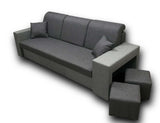 Slaapbank Bali 236cm / Bonell-veren + schuim