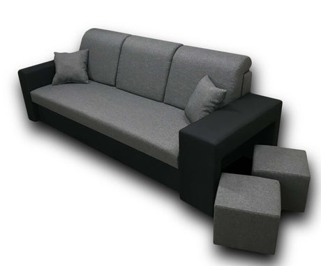 Slaapbank Bali 236cm / Bonell-veren + schuim