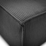 ECKSOFA BETT BERGAMO XL 277CM FEDERN + SCHAUM