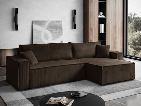 ECKSOFA BETT BERGAMO XL 277CM FEDERN + SCHAUM